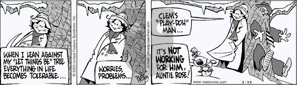 Rose is Rose on Saturday February 22, 2003 Comic Strip