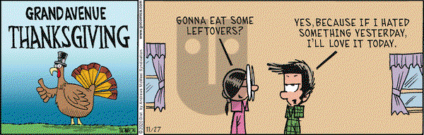 Grand Avenue on Friday November 27, 2020 Comic Strip