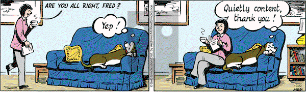 Fred Basset on Thursday October 22, 2020 Comic Strip