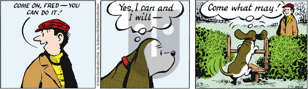 Fred Basset on Thursday February 18, 2021 Comic Strip