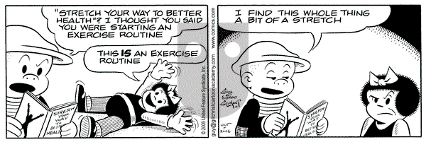 Nancy on Saturday October 7, 2006 Comic Strip