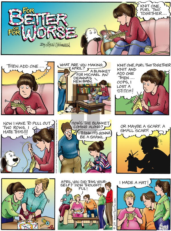 For Better or For Worse on Wednesday January 22, 2003 Comic Strip