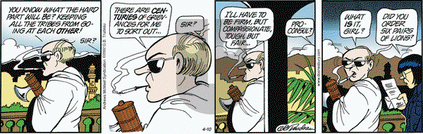 Doonesbury on Thursday April 10, 2025 Comic Strip