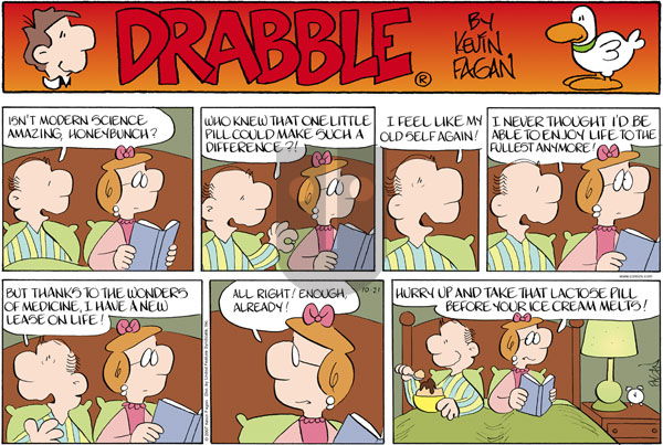 Drabble on Sunday October 21, 2007 Comic Strip