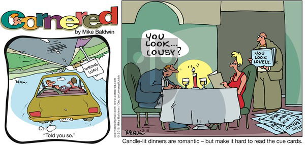 Cornered on Sunday February 15, 2015 Comic Strip