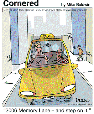 Cornered on Thursday February 18, 2021 Comic Strip