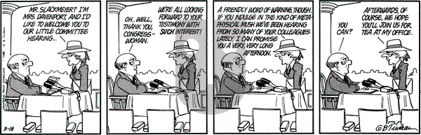 Doonesbury on Wednesday March 18, 1981 Comic Strip
