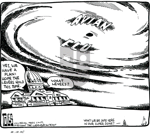 Tom Toles on Monday October 10, 2005 Comic Strip