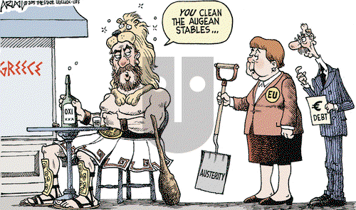 Robert Ariail on Wednesday July 8, 2015 Comic Strip