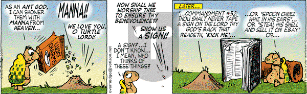 Over the Hedge on Tuesday May 4, 2010 Comic Strip