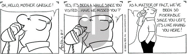 The Born Loser on Tuesday August 11, 1998 Comic Strip