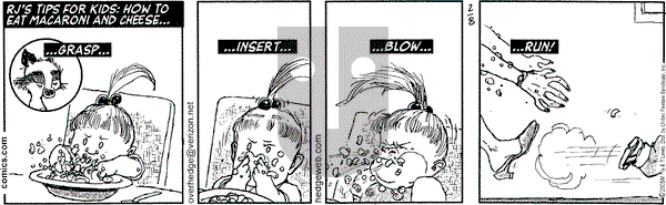 Over the Hedge on Tuesday February 8, 2005 Comic Strip