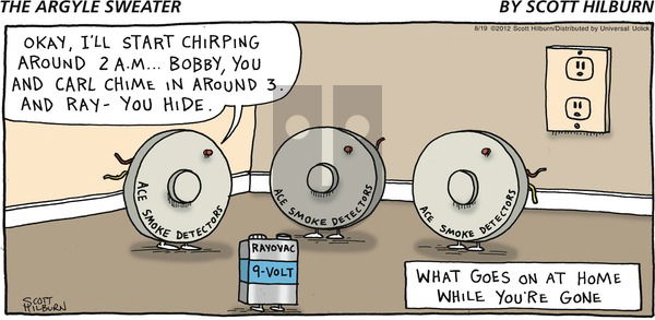 The Argyle Sweater on Sunday August 19, 2012 Comic Strip