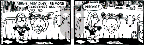 Luann on Saturday June 20, 1987 Comic Strip
