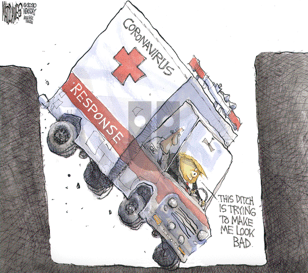 Matt Davies on Monday March 9, 2020 Comic Strip
