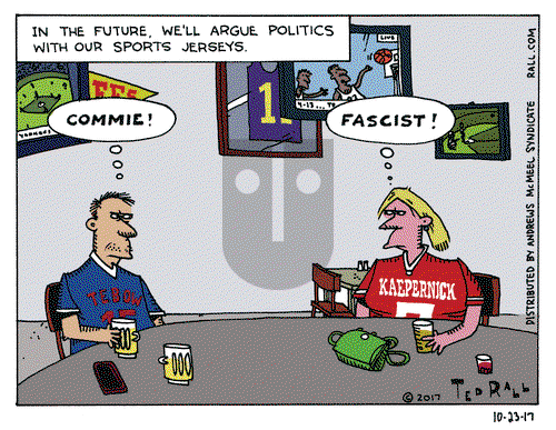 Ted Rall on Monday October 23, 2017 Comic Strip