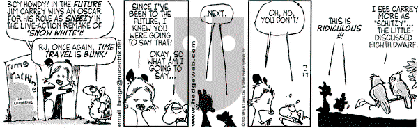 Over the Hedge on Thursday July 17, 2003 Comic Strip