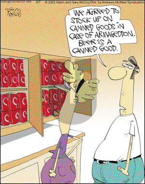 The Flying McCoys - Wednesday June 7, 2023 Comic Strip