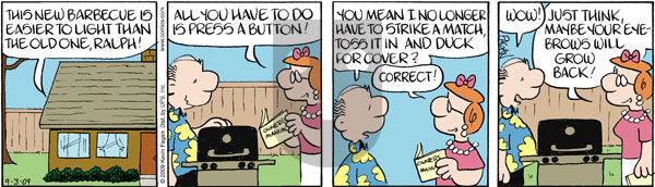 Drabble on Thursday September 3, 2009 Comic Strip