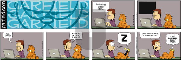 Garfield on Sunday November 12, 2017 Comic Strip