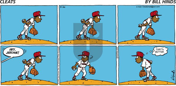 Cleats on Monday April 28, 2025 Comic Strip