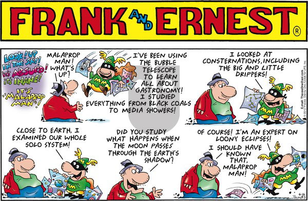 Frank and Ernest on Sunday June 16, 2013 Comic Strip