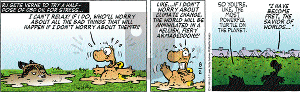 Over the Hedge on Friday August 2, 2019 Comic Strip