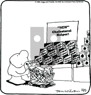 Ziggy on Saturday February 5, 1994 Comic Strip