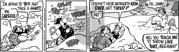 Rose is Rose on Tuesday February 12, 2008 Comic Strip