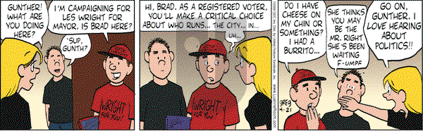 Luann on Monday April 21, 2008 Comic Strip