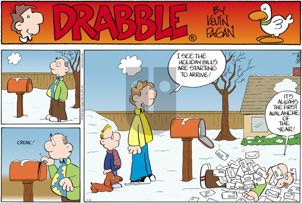 Drabble on Sunday January 11, 2009 Comic Strip