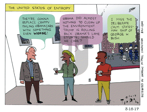 Ted Rall on Wednesday March 15, 2017 Comic Strip