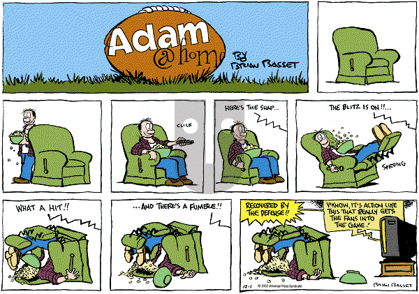 Adam@Home on Sunday December 1, 2002 Comic Strip