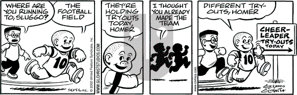 Nancy on Friday September 6, 2002 Comic Strip