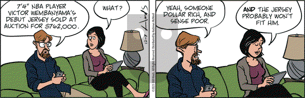 Tank McNamara - Thursday December 7, 2023 Comic Strip