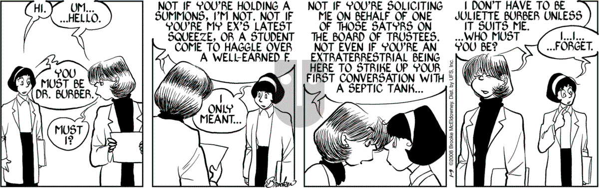 9 Chickweed Lane - Wednesday January 9, 2008 Comic Strip