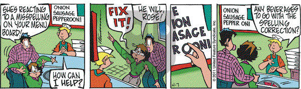 Rose is Rose on Thursday April 7, 2011 Comic Strip