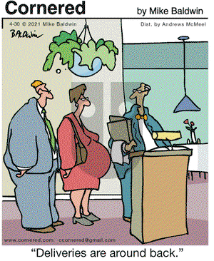 Cornered on Friday April 30, 2021 Comic Strip