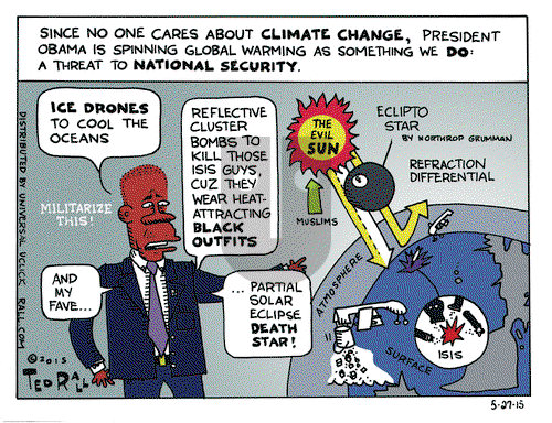Ted Rall on Wednesday May 27, 2015 Comic Strip