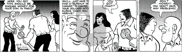 Alley Oop on Tuesday October 5, 2004 Comic Strip