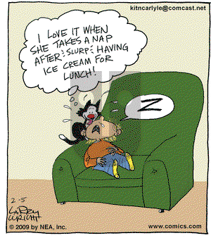 Kit 'N' Carlyle on Thursday February 5, 2009 Comic Strip