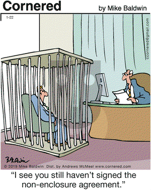 Cornered on Tuesday January 22, 2019 Comic Strip