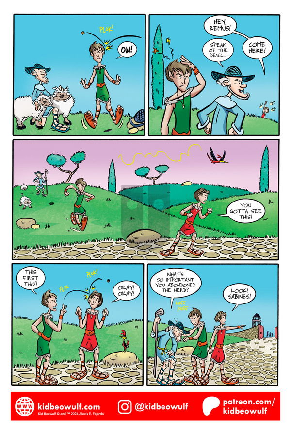 Kid Beowulf on Monday August 12, 2024 Comic Strip