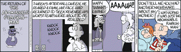 Drabble on Saturday November 18, 2017 Comic Strip