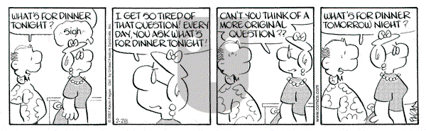 Drabble on Wednesday February 28, 2007 Comic Strip
