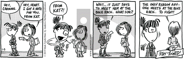 Heart of the City on Saturday January 5, 2019 Comic Strip