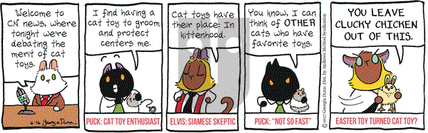 Breaking Cat News on Friday June 16, 2017 Comic Strip