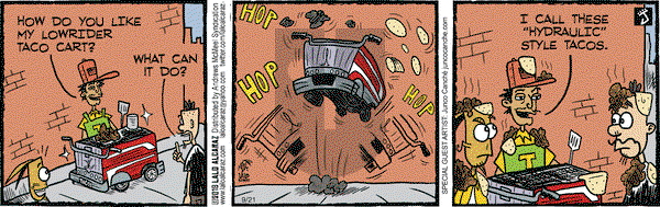 La Cucaracha on Friday September 21, 2018 Comic Strip