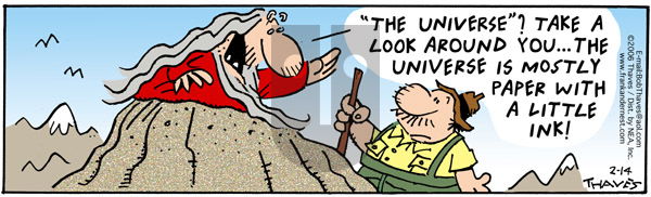 Frank and Ernest - Tuesday February 14, 2006 Comic Strip