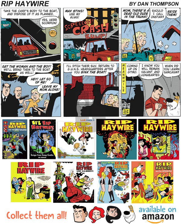 Rip Haywire on Sunday October 28, 2018 Comic Strip